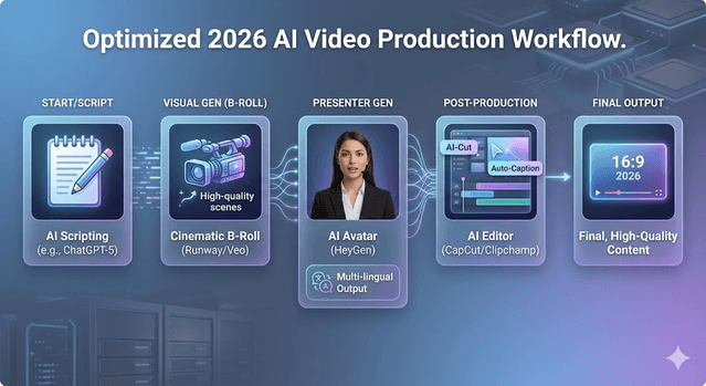 Split visual contrasting fast social video generation with high-realism concept rendering